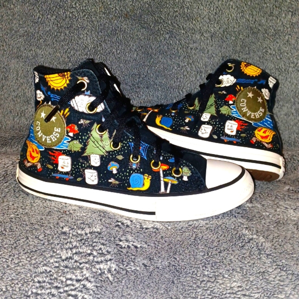 Converse High Top All Star Converse Camp Shoes